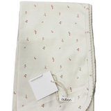 OUBON ALL OVER RED BUD PRINT BLANKET (OS)