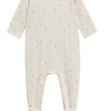 OUBON ALL OVER RED BUD PRINT FOOTIE(1M-9M)