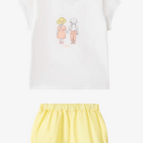 OUBON FRIENDS TSHIRT W/BLOOMERS (6M-24M)