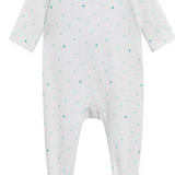 OUBON STAR PRINT FOOTIE (1M-9M)