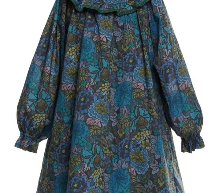 PAADE MODE BEATRICE SPECIAL DRESS (7-14Y) 12Y / BLUE