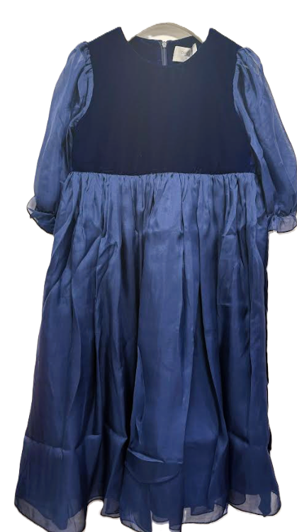 PAADE MODE CELESTE SILK MAXI DRESS (8-16Y)