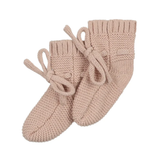 PELUCHE KNIT BOOTIES (3M-6M)