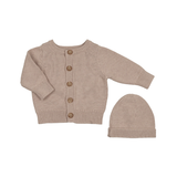 PELUCHE EMBOSSED KNIT CARDIGAN (3M-24M)