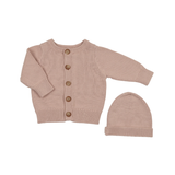 PELUCHE EMBOSSED KNIT CARDIGAN (3M-24M)
