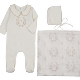 PELUCHE FOOTIE SET (1M-6M)