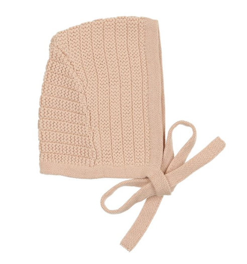 PELUCHE KNIT RIBBED BONNET