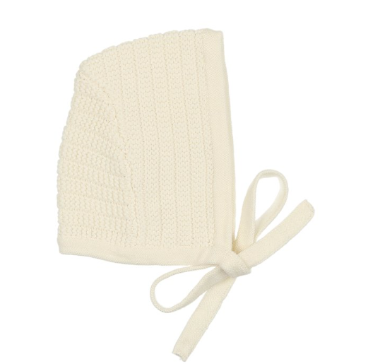 PELUCHE KNIT RIBBED BONNET