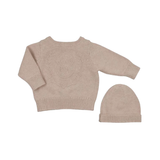 PELUCHE EMBOSSED KNIT CARDIGAN (3M-18M)
