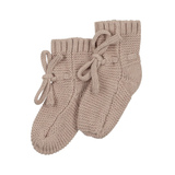 PELUCHE KNIT BOOTIES (3M-6M)