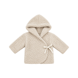 PEQUENO TOCON CROSSED BOUCLY COAT (6M-36M)
