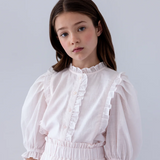 PETITE AMALIE ICE PINK BLOUSE (12-18Y)