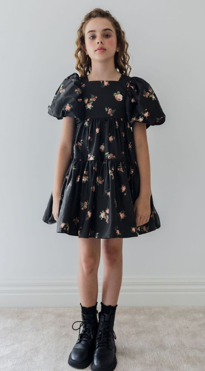 PETITE AMALIE POPLIN DRESS (3-12Y)