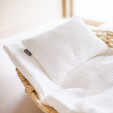 PETITE LAURE BABY WAFFLE BASSINET BEDDING SET