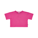 PETIT BLUSH CHERRY TSHIRT (3-12Y)