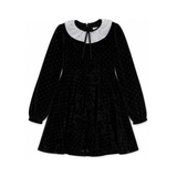 PHILOSOPHY LS VELVET DRESS (4-14Y)