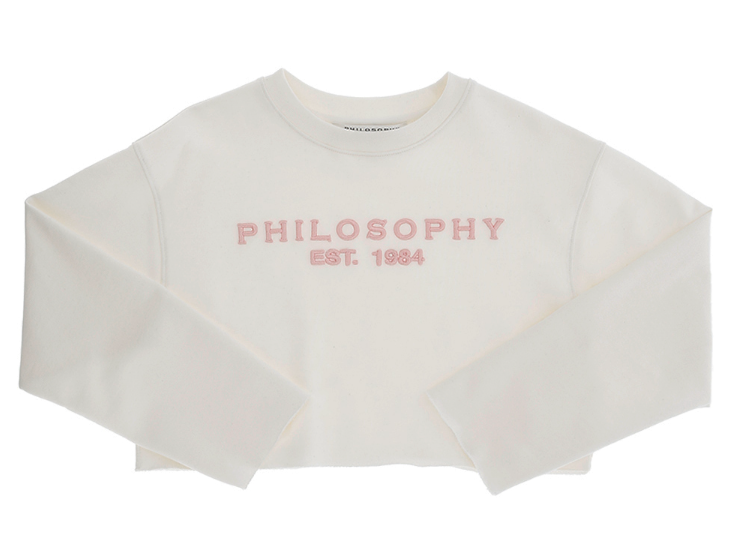 Felpa philosophy 2025 est 1984