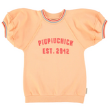 PIUPIUCHICK SWEATSHIRT BALLON SLEEVE DRESS (3-6Y)