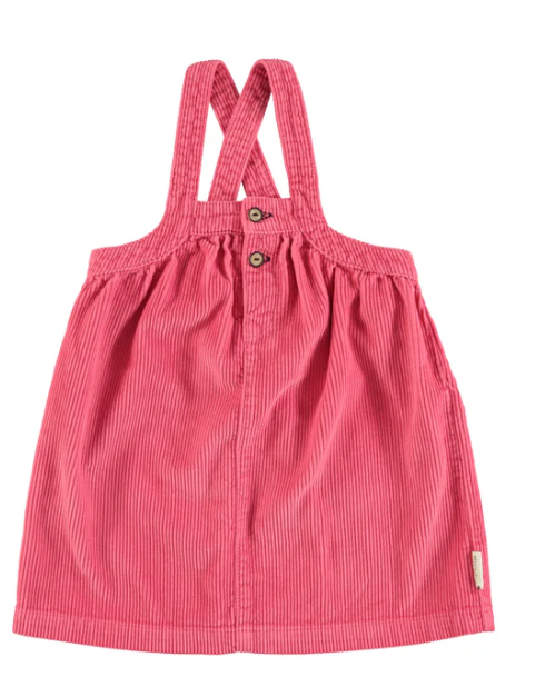 PUIPUICHICK KNEE LENGTH DRESS W/STRAPS (6-10Y)