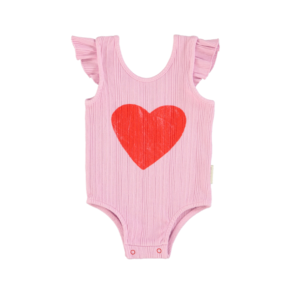 PIUPIUCHICK SLEEVELESS BODYSUIT (6M-24M) - Klade Children's Boutique