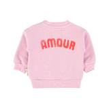 PIUPIUCHICK HEART PRINT SWEATSHIRT (12M-10Y)