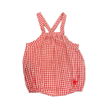 PIUPIUCHICK CHECKERED BABY ROMPER (6M-24M)