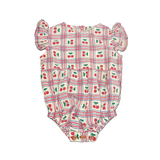 PIUPIUCHICK SLEEVELESS BABY ROMPER (6M-24M)