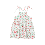PIUPIUCHICK FLOWERS SHORT DRESS (3-10Y)