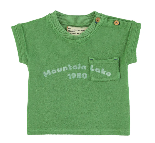 PIUPIUCHICK MOUNTAIN LAKE PRINT TSHIRT (12M-4Y)