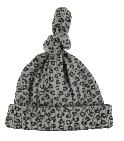 PIUPIUCHICK NB ANIMAL PRINT HAT (6M)