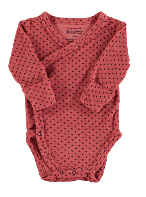 PIUPIUCHICK NB BODY ONESIE  (3M-6M)