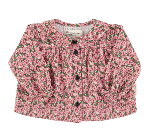 PUIPUICHICK PETER PAN COLLAR BLOUSE(6M-10Y)