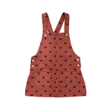 PIUPIUCHICK KNEE LENGTH DRESS W/STRAPS (6-14Y)