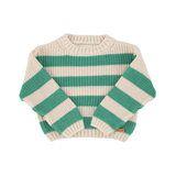 PIUPIUCHICK STRIPPED KNITTED SWEATER (18M-10Y)