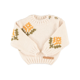 PIUPIUCHICK JACQUARD SWEATER (6M-24M)