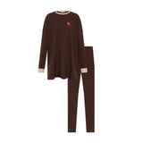 LITTLE PARNI BROWN TEEN PJ`S (12-20Y)