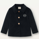POPELIN VELVET COAT W/LAPEL (18M-5Y)
