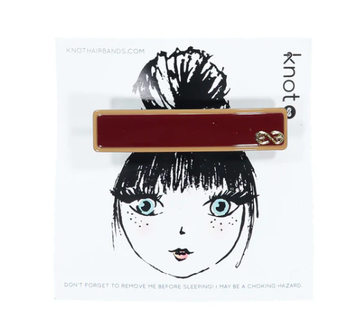 KNOT PROFILE BARRETTE (OS)