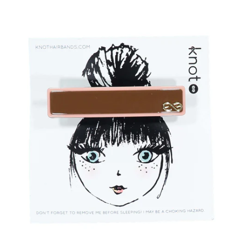 KNOT PROFILE BARRETTE (OS)