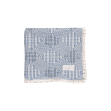 BEBE ORGANIC PLAID BLANKET (OS)
