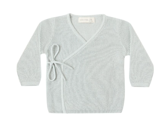 QUINCY MAE KNIT WRAP  SET (0M-12M)