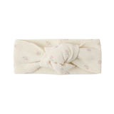 QUINCY MAE WAFFLE KNOTTED HEADBAND (12M-24M)