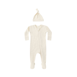 QUINCY MAE WAFFLE SLEEP SET (0M-12M)