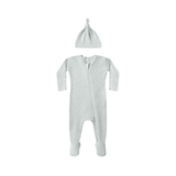 QUINCY MAE WAFFLE SLEEP SET (0M-12M)