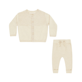 QUINCY MAE KNIT CARDIGAN W/PANTS (6M-24M)