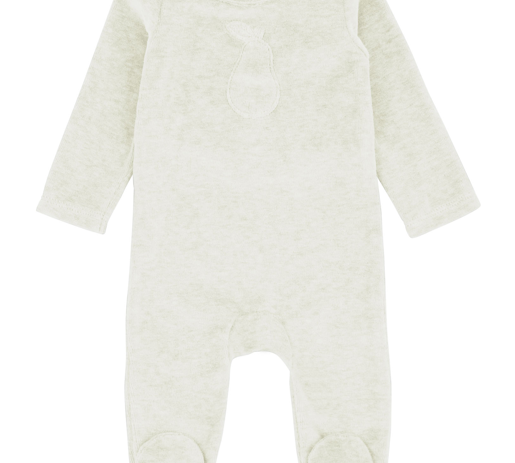 RA & DA PEAR FOOTIE W/HAT (3M-9M) - Klade Children's Boutique