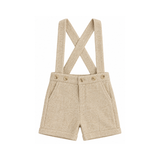 RAVE SUSPENDER SHORT TEXTURED WOOL(2-5Y)