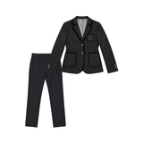 RAVE JACKET WITH VELVET TRIM +PANTS(3-12Y)