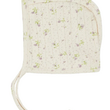 RA & DA FLORAL POINTELLE HAT (3M-6M)