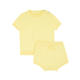 RA & DA THIN KNIT SCALLOPED BLOOMER SET(12M-2Y)
